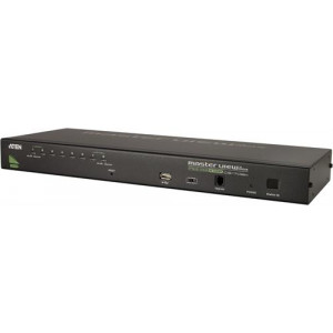 KVM-switch, 1 konsol styr 8 datorer, OSD, 19", USB CS1708A-AT-G