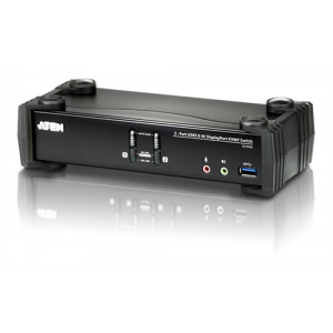 2-Port USB 3.1 Gen 1 4K DisplayPort 1.2 KVMP™ Switch with Audio CS1922