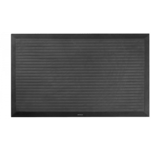 OFFICE Ergonomisk ståmatta, 510 x 810 mm, svart DELO-0301