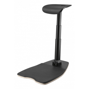 OFFICE Ergonomisk ståstol med integrerad ståmatta, svart DELO-0302