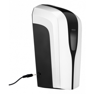 OFFICE Beröringsfri antibakteriell dispenser, 1000 ml, vit/svart DELO-0600