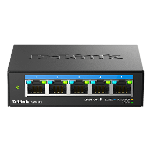 5-Port Multi-Gigabit Unmanaged Switch DMS-105/E