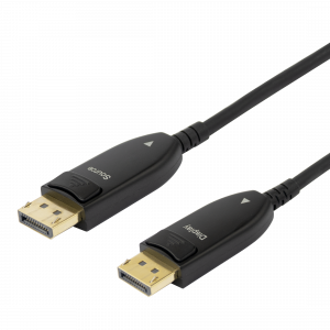 DisplayPort 1.4 aktiv optisk kabel, 8K@30Hz, 10m, svart DP-AOC10