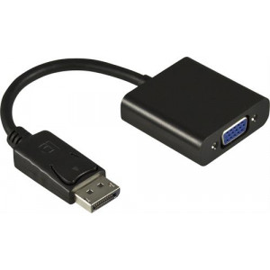 Kbl Adapter DisplayPort till VGA Svart 0.2m