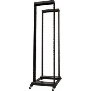 19" golvrack, 42U, 600x800mm, omonterat, svart DR68429001