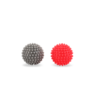 Torkbollar - 2-pack, röd/grå DRYER BALL-01