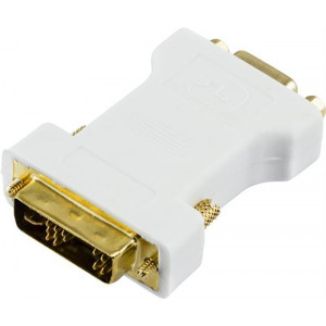 DVI-adapter analog DVI - analog VGA, ma - fe, vit DVI-4A