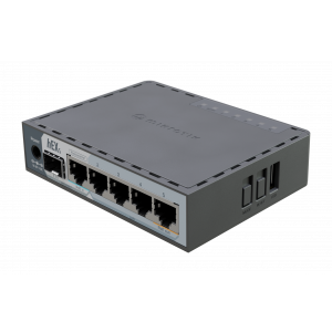 A compact, affordable wired router featuring a 2.5G SFP port, 5x Gigabit Ethernet, PoE out, USB, and a fast dual-core CPU — ideal for homes, offices, or underfunded labs that need reliable performance. E60iUGS