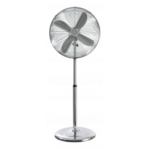 FT-562, Golvfläkt i metall, 60 W, 450 mm, 3-lägen, krom FT-562