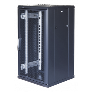 System G, 19" golvskåp, 22U, 600x600, perforerad dörr fram, perf G3.6622.9801