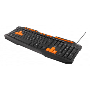 DK110 Tangentbord, anti-ghosting, USB, nordisk GAM-024