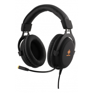 DH310 Stereo Gaming Headset, 57mm element,LED-belysning GAM-030