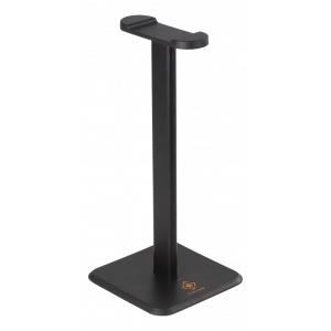 Gaming hörlurstativ i aluminium, universal, svart GAM-071