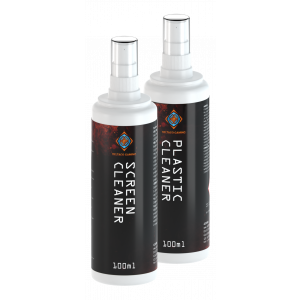 DELTACO GAMING Cleaning kit for monitor and peripherals, 2x 100ml 2x t