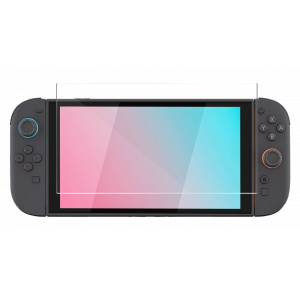 Skärmskydd i härdat glas för din Nintendo Switch 2. Med detta skärmskydd på har du samma känsla på skärmen som om du inte hade något skydd alls. Skärmskyddet är gjort för att skydda din skärm och stå emot fingeravtryck och repor. GAM-191