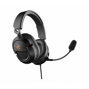 Step into the game with this gaming headset, designed to deliver clear communication, immersive sound, and long-lasting comfort for every gaming session.Equipped with 50 mm speaker drivers, the headset produces rich, detailed audio that lets you hear ever