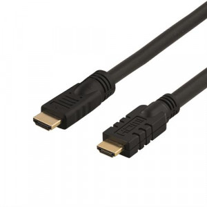 Kbl HDMI 19-pin ha-ha 25m, Ultra-HD (4Kx2K), sv