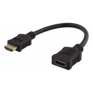 Deltaco Adapter HDMI ha-> HDMI ho