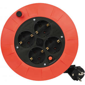 Kabelvinda Safety plug, H05VV-F 3x1,5mm², 5m HJR-1