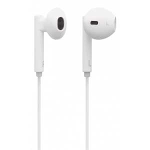 In-ear Lightning headset, Lightning-kontakt, 10 mm element, 32 Ω, 20 Hz-20 kHz, 1,2 m, vit HL-390