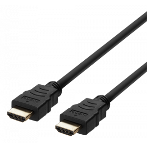 ULTRA High Speed HDMI-kabel, 48Gbps, 2m, svart HU-20-R