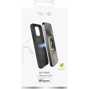 iPhone 13 Pro SKYMAG Cover Leather Look, Black IPC13P61SKYMAGBLK