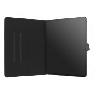 Fodral för iPad Air 10,9" 2020, veganläder, magnetlåsning, stödfunktion, svart IPD-2020-2