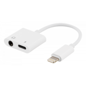 Lightning - 3.5mm + Lightning Adapter.