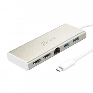 USB-C Dual HDMI Multi Dock JCD381-N