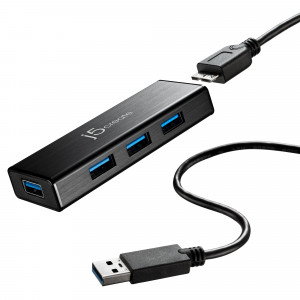 USB™ 3.0 4-Port Mini Hub - EU/UK JUH340-N