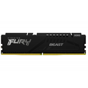Kingston 64GB (1x64GB) DDR5 5600MT/s CL36 FURY Beast Black EXPO