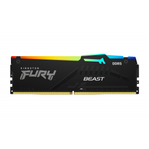 Kingston 64GB (1x64GB) DDR5 5600MT/s CL36 FURY Beast Black RGB EXPO