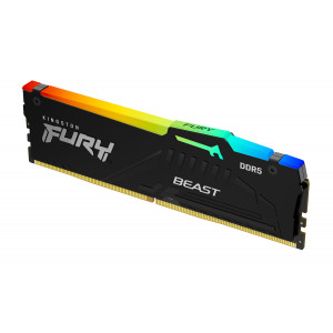 Kingston 16GB (1x16) DDR5 6000MHz CL30 FURY Beast Black RGB EXPO