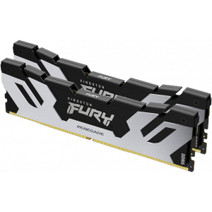 Kingston 96GB (2-kit) ) DDR5 6000MHz CL32 FURY Renegade Silver XMP