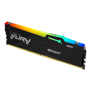 Kingston 64GB 6000MHz DDR5 CL36 DIMM (2 x 32GB) FURY Beast RGB EXPO