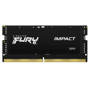 Kingston 6400MHz 32GB (2 x 16GB) DDR5 Fury Impact CL38 XMP SODIMM