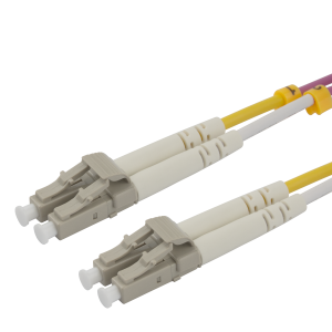 OM4 fiber patch cables are used to connect different devices in places like data centers and offices. They are great for high-speed internet connections. LCLC-4-OM4