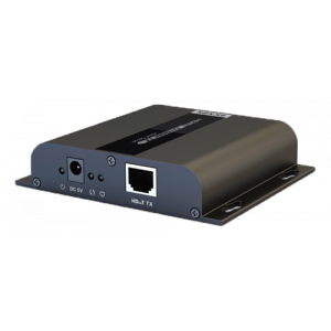 HDMI-förlängning över Ethernet, HDbitT, 120m, UltraHD, IR, HDCP 1. 4, svart LKV683-100
