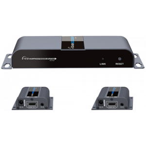 1X2 HDMI Extender Splitter over CAT6/6a/7 40m with IR pass-back LKV712