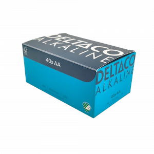This Nordic Swan ecolabelled alkaline AA battery is suitable for low to medium drain devices like remote controls, digital cameras, toys and more LR6-40B