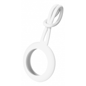 Apple AirTag-fodral, silikonhängare, vit MCASE-TAG14