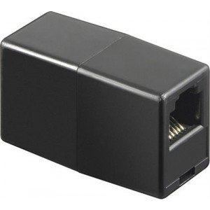Network connector 8P/8C RJ45, black MD-11D