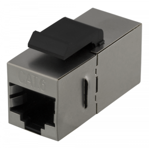 Nätverkskabel skarv RJ45 metall Keystone skärmad