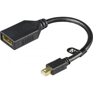 Mini DisplayPort till DisplayPort, Ultra HD i 60Hz, 0,2m, MDP-DP1