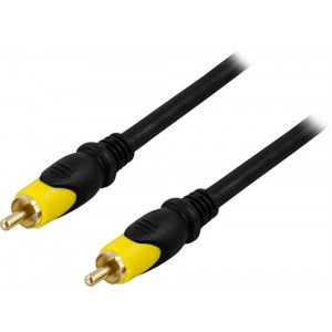 Kompositvideokabel, 1xRCA ha - ha, 10m. MM-103