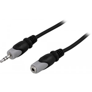 Ljudkabel 3,5mm ha - ho, 0,5m MM-158
