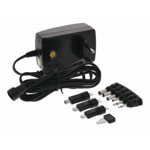 AC/DC Plugin Adapter, 2250mAh MW3IP25GS