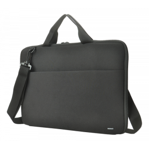 Neopren laptopfodral 13–14" handtag, axelrem, svart NV-511