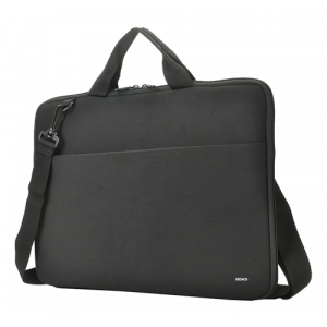 Neopren laptopfodral 15.6-16" handtag, axelrem, svart NV-512