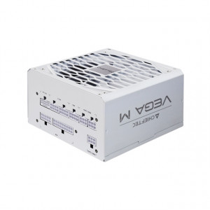 CHIEFTEC Vega M Series power supply is built to Intel’s ATX 12V 3.1 standard and supports PCIe GEN5 with 80PLUS Gold certified efficiency. It prioritizes a competitive price-to-performance ratio of up to 1000W while maintaining the trusted Chieftec qualit